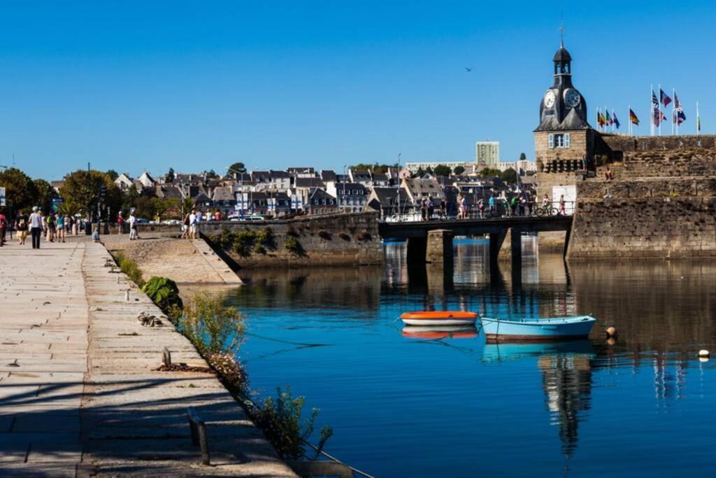 Appartement Jardin A 100M De La Plage Et Thalasso Concarneau Exterior foto